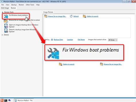 clone windows 10 no boot error|macrium reflect fix boot problems.